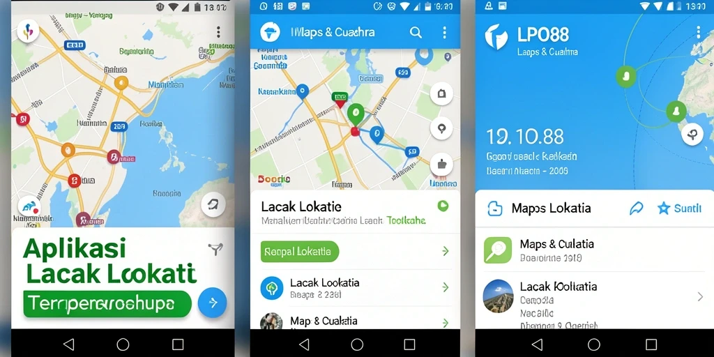 Tampilan antarmuka LPO88 dengan fitur Lacak Lokasi yang intuitif.