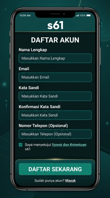 Panduan Mudah Daftar Akun s61 untuk Android