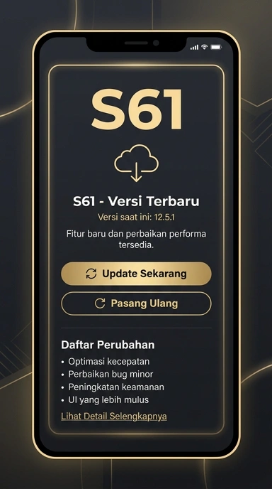 Riwayat Versi s61: Pembaruan Terbaru dan Penting